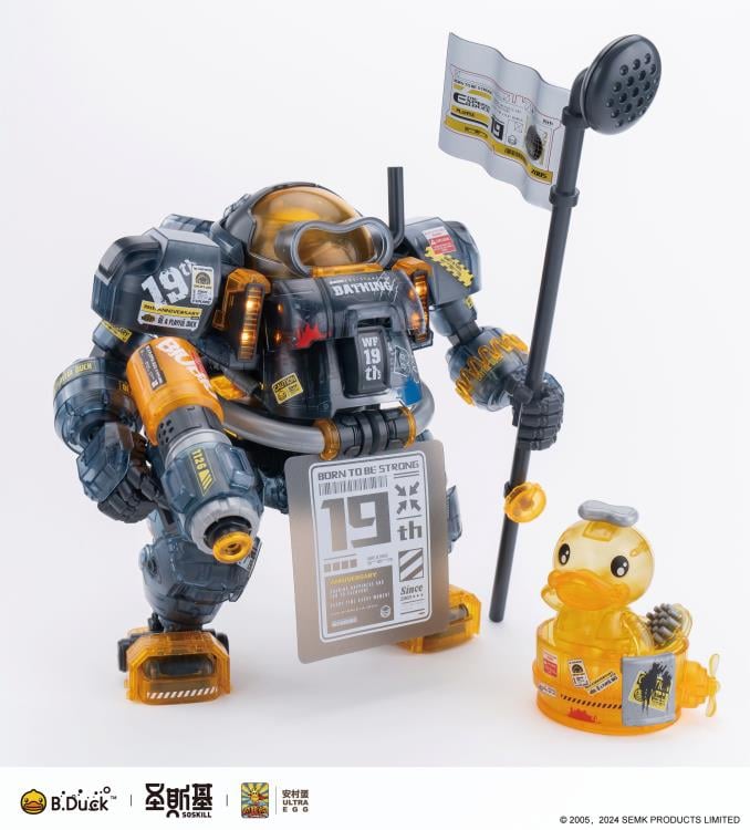 Trendy Machinery 19th Anniversary B.Duck & Spa Duck (Black Samurai Ver.) Limited Edition Model Kit Gallery Image 3