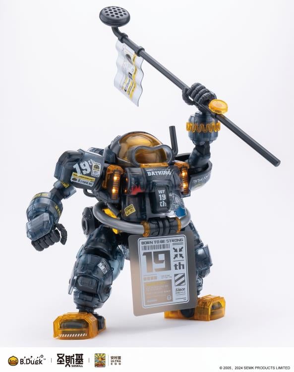 Trendy Machinery 19th Anniversary B.Duck & Spa Duck (Black Samurai Ver.) Limited Edition Model Kit Gallery Image 7