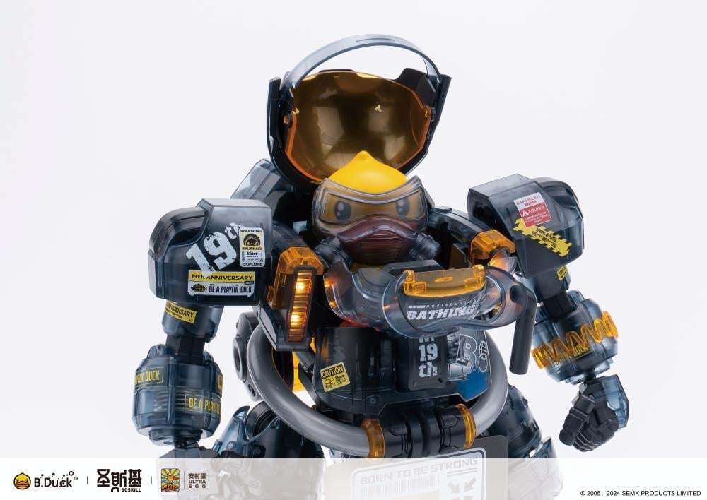 Trendy Machinery 19th Anniversary B.Duck & Spa Duck (Black Samurai Ver.) Limited Edition Model Kit Gallery Image 12