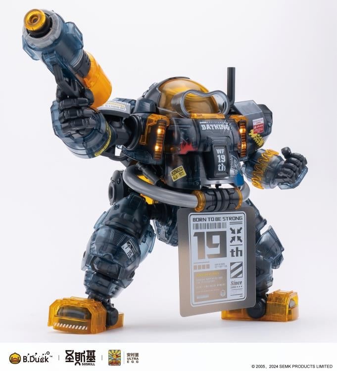 Trendy Machinery 19th Anniversary B.Duck & Spa Duck (Black Samurai Ver.) Limited Edition Model Kit Gallery Image 9