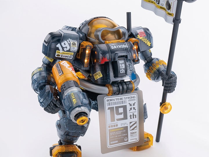 Trendy Machinery 19th Anniversary B.Duck & Spa Duck (Black Samurai Ver.) Limited Edition Model Kit Gallery Image 1