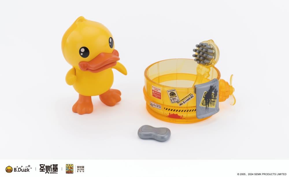Trendy Machinery 19th Anniversary B.Duck & Spa Duck (Black Samurai Ver.) Limited Edition Model Kit Gallery Image 18