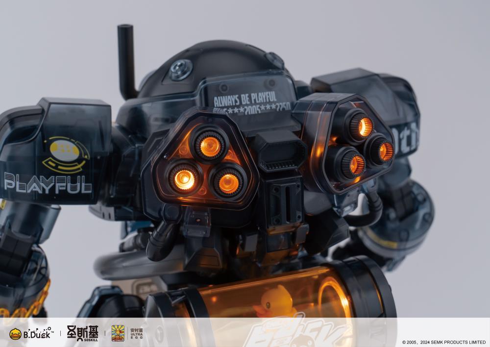 Trendy Machinery 19th Anniversary B.Duck & Spa Duck (Black Samurai Ver.) Limited Edition Model Kit Gallery Image 15