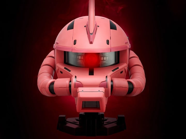 913SH G MS-06S ZAKUⅡ HEADフルセット Mobile Suit Gundam BN Head Collection Vol.3 MS-06S ZAKU II Head Sculpt