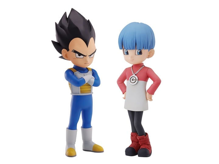 Dragon Ball Daima Masterlise Plus Ichibansho Vegeta (Mini) & Bulma (Mini) Figure Set Gallery Image 1