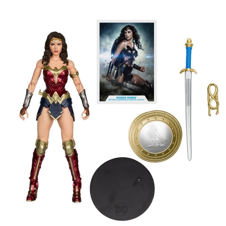 Batman v Superman: Dawn of Justice DC Multiverse Wonder Woman Action Figure Gallery Image 10