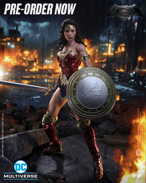 Batman v Superman: Dawn of Justice DC Multiverse Wonder Woman Action Figure Gallery Image 3
