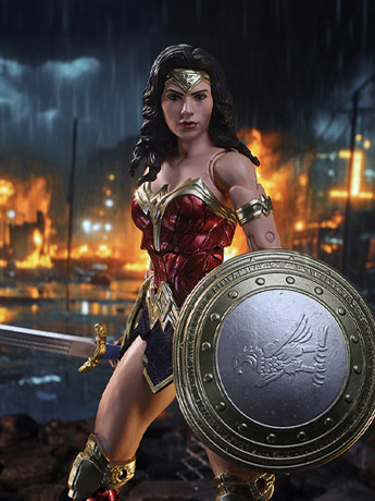 Batman v Superman: Dawn of Justice DC Multiverse Wonder Woman Action Figure Gallery Image 2