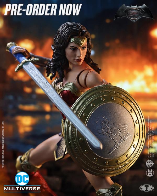 Batman v Superman: Dawn of Justice DC Multiverse Wonder Woman Action Figure Gallery Image 5