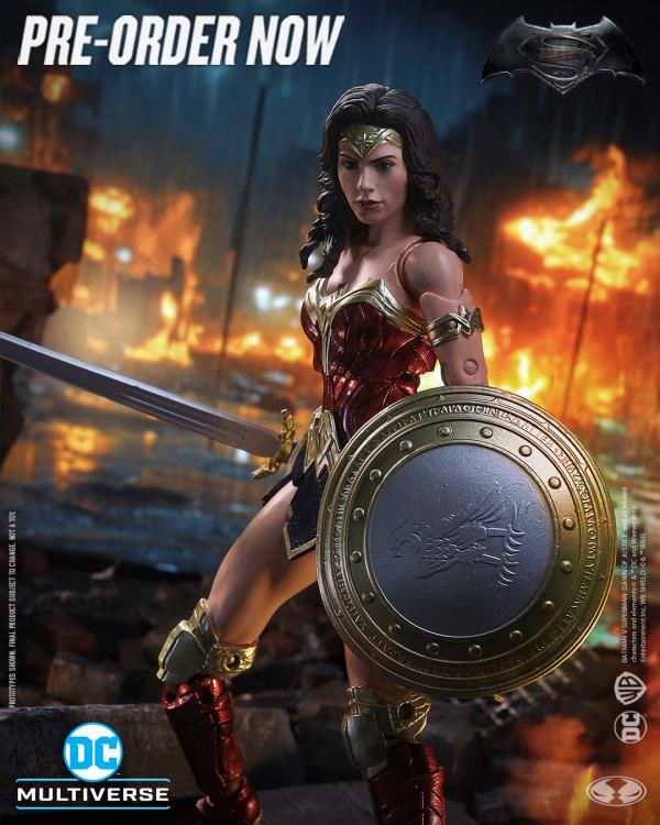 Batman v Superman: Dawn of Justice DC Multiverse Wonder Woman Action Figure Gallery Image 4