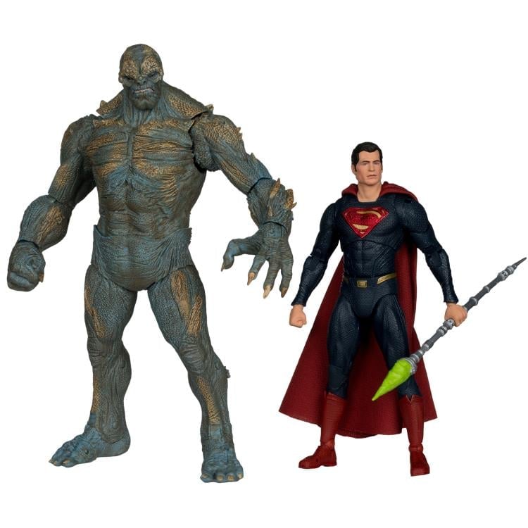Batman v Superman: Dawn of Justice DC Multiverse Doomsday & Superman Action Figure Two-Pack Gallery Image 3