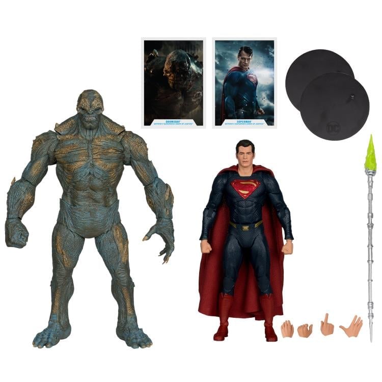 Batman v Superman: Dawn of Justice DC Multiverse Doomsday & Superman Action Figure Two-Pack Gallery Image 7
