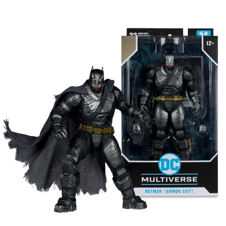 Batman v Superman: Dawn of Justice DC Multiverse Batman (Armored Suit) Action Figure Gallery Image 11