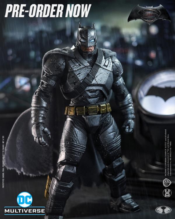 Batman v Superman: Dawn of Justice DC Multiverse Batman (Armored Suit) Action Figure Gallery Image 3