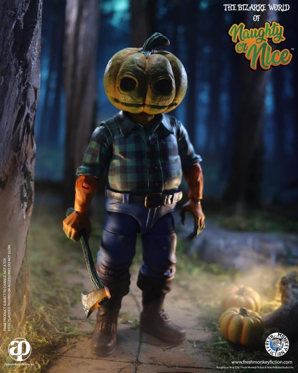 The Bizarre World of Naughty or Nice Petor and Patch Pumpkin BBTS Exclusive Action Figure Two-Pack Gallery Image 15