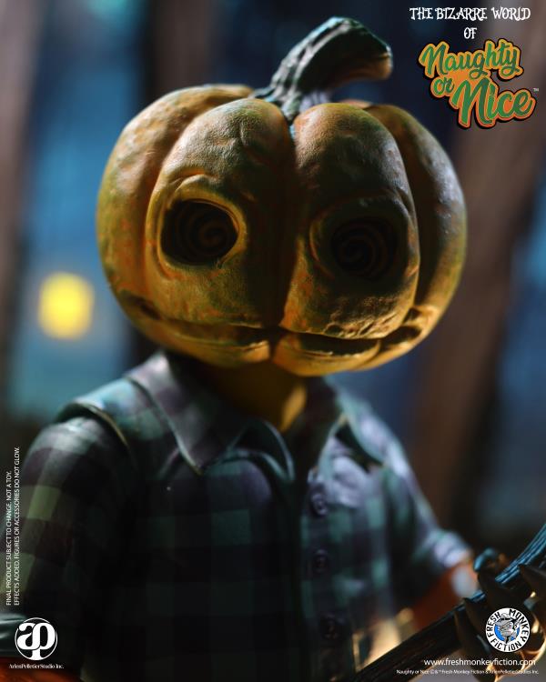 The Bizarre World of Naughty or Nice Petor and Patch Pumpkin BBTS Exclusive Action Figure Two-Pack Gallery Image 19