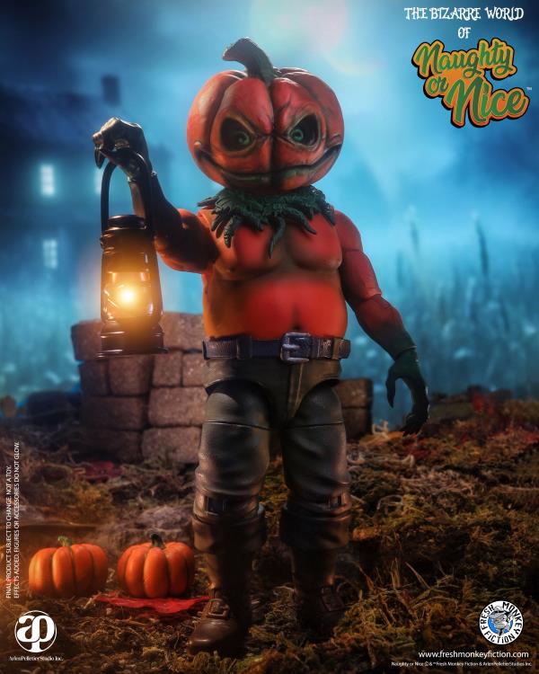 The Bizarre World of Naughty or Nice Petor and Patch Pumpkin BBTS Exclusive Action Figure Two-Pack Gallery Image 5