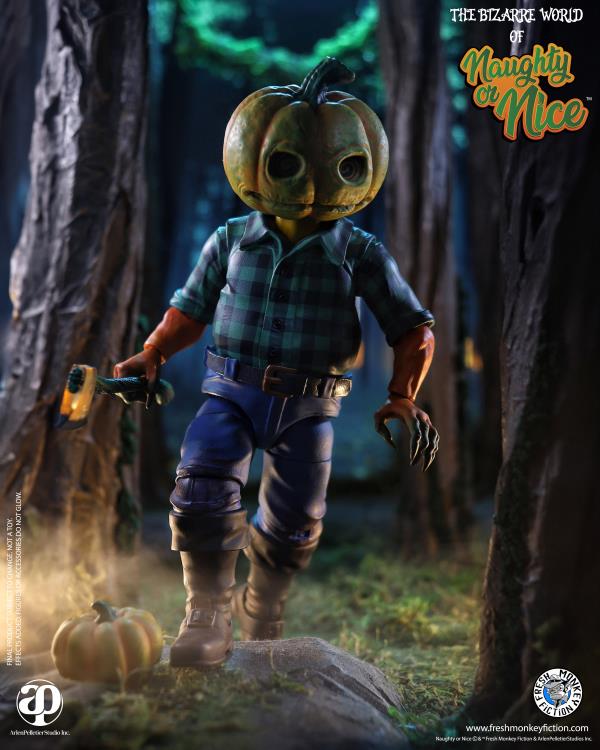 The Bizarre World of Naughty or Nice Petor and Patch Pumpkin BBTS Exclusive Action Figure Two-Pack Gallery Image 14