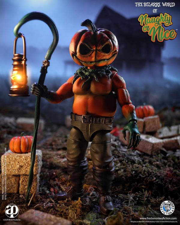 The Bizarre World of Naughty or Nice Petor and Patch Pumpkin BBTS Exclusive Action Figure Two-Pack Gallery Image 8