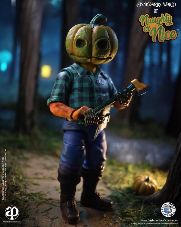 The Bizarre World of Naughty or Nice Petor and Patch Pumpkin BBTS Exclusive Action Figure Two-Pack Gallery Image 17