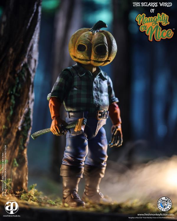 The Bizarre World of Naughty or Nice Petor and Patch Pumpkin BBTS Exclusive Action Figure Two-Pack Gallery Image 16