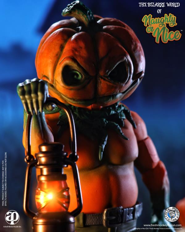 The Bizarre World of Naughty or Nice Petor and Patch Pumpkin BBTS Exclusive Action Figure Two-Pack Gallery Image 11