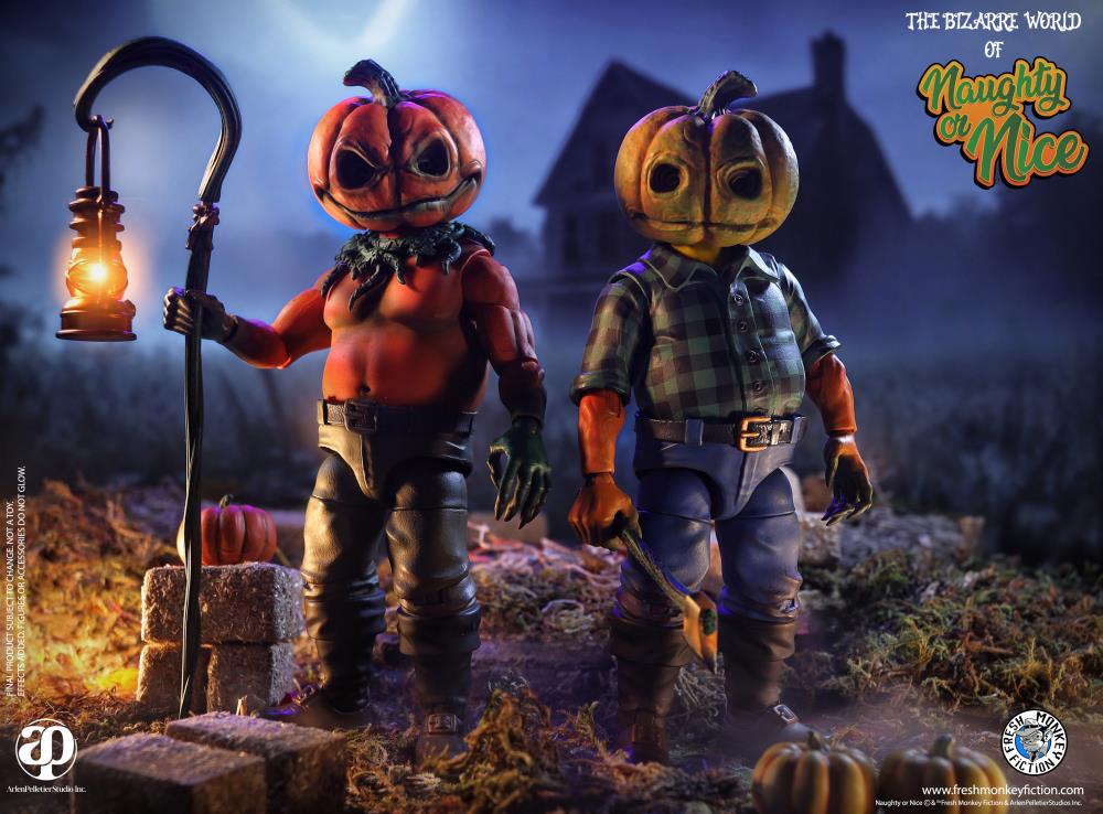 The Bizarre World of Naughty or Nice Petor and Patch Pumpkin BBTS