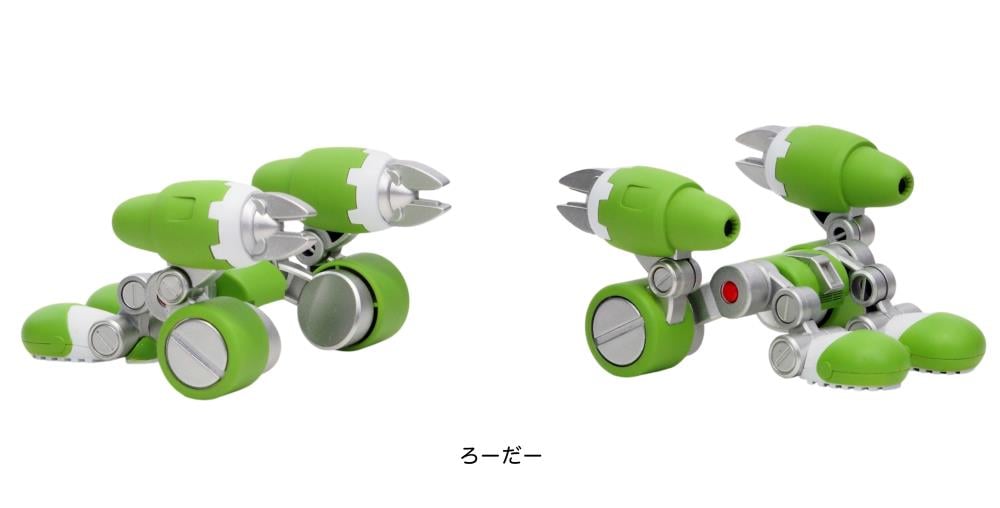 Mikan Kappa Choi-Pla Mikan Kappa Robo (Lime Ver.) Model Kit Gallery Image 10