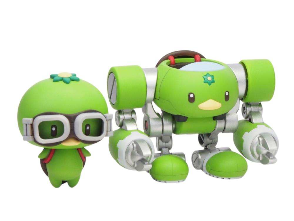 Mikan Kappa Choi-Pla Mikan Kappa Robo (Lime Ver.) Model Kit Gallery Image 6