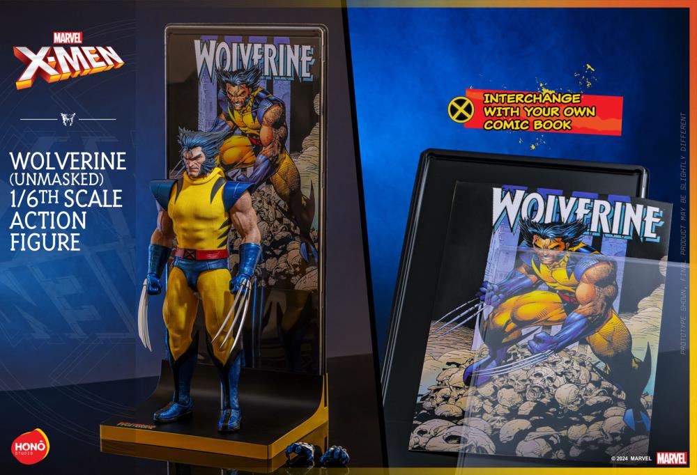 Marvel Comics HS06 Wolverine (Unmasked) 1/6th Scale Collectible Figure Gallery Image 22