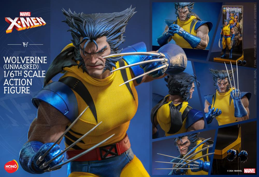 Marvel Comics HS06 Wolverine (Unmasked) 1/6th Scale Collectible Figure Gallery Image 23