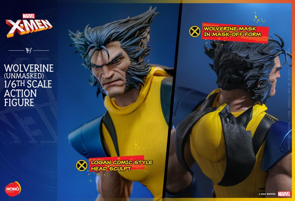 Marvel Comics HS06 Wolverine (Unmasked) 1/6th Scale Collectible Figure Gallery Image 19