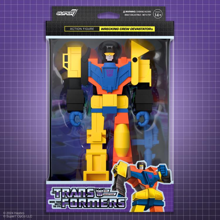 Transformers ReAction Devastator Action Figure Gallery Image 7