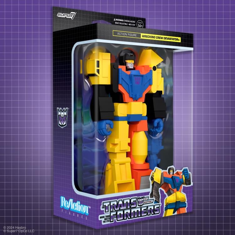 Transformers ReAction Devastator Action Figure Gallery Image 8