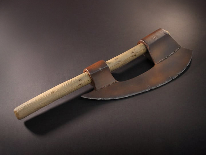 Star Wars: Return of the Jedi Archive Collection Gamorrean Guard Axe (Signature Edition) Limited Edition Prop Replica Gallery Image 1