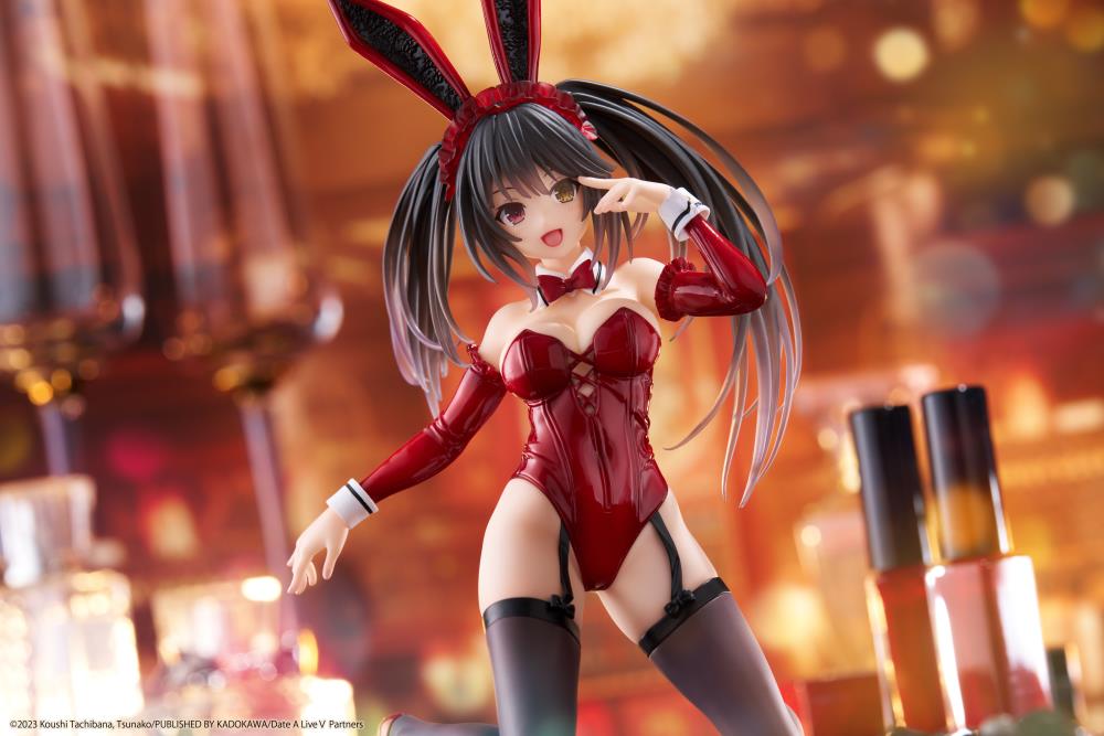 Date A Live V Desktop Cute Kurumi Tokisaki (Bunny Ver.) Figure Gallery Image 5