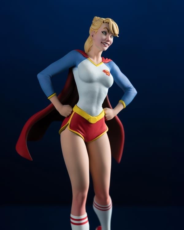 DC Covers Girls Supergirl 1/8 Scale Limited Edition Statue (J. Scott Campbell) Gallery Image 5