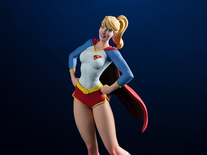 DC Covers Girls Supergirl 1/8 Scale Limited Edition Statue (J. Scott Campbell) Gallery Image 1