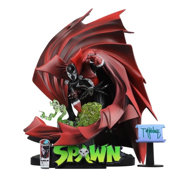Spawn Black, White & Red All Over Spawn 1/10 Scale Limited Edition
