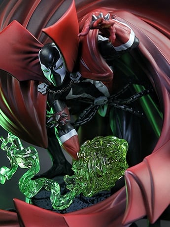 Spawn Black, White & Red All Over Spawn 1/10 Scale Limited Edition
