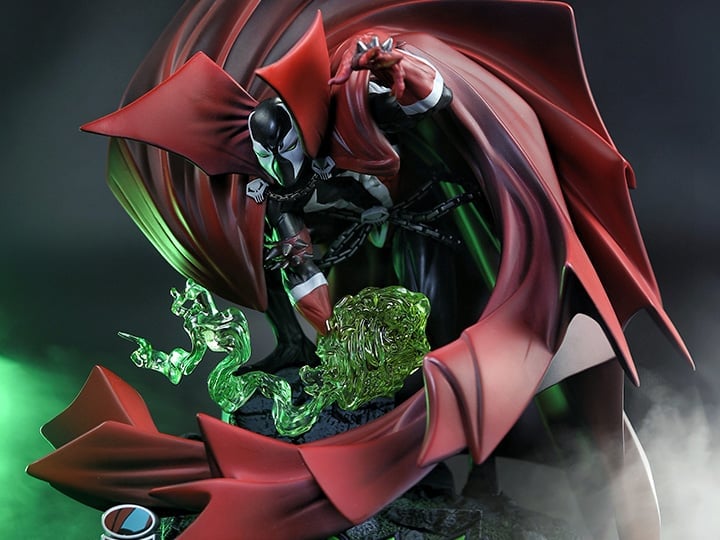 Spawn Black, White & Red All Over Spawn 1/10 Scale Limited Edition Statue Gallery Image 1