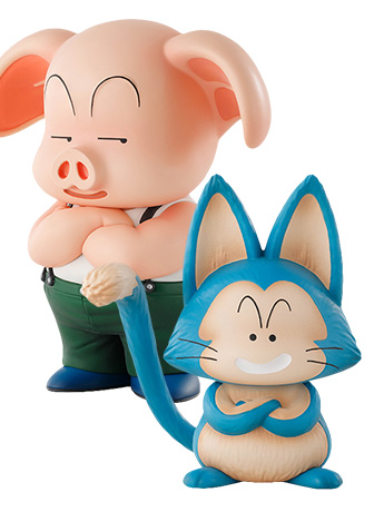 Dragon Ball Masterlise Ichibansho Oolong & Puar (Son Goku Training Section) Figure Set Gallery Image 2