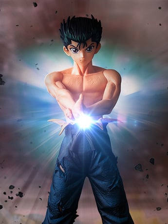 Yu Yu Hakusho Masterlise Ichibansho Yusuke Urameshi (Dark Tournament Edition) Figure Gallery Image 2