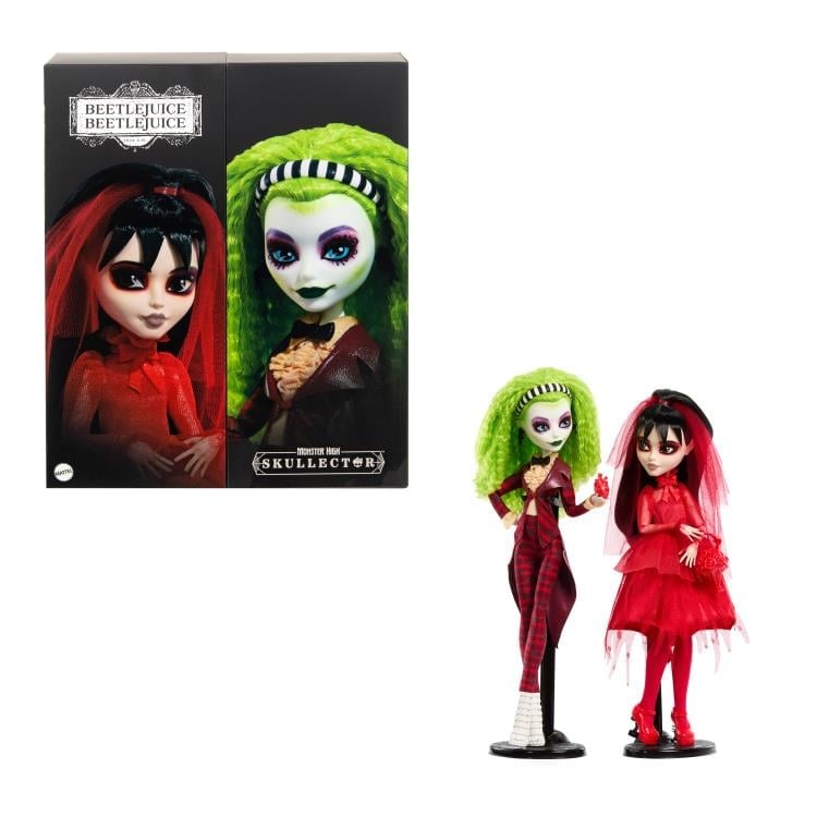 Monster High x Beetlejuice Beetlejuice Skullector Beetlejuice Wedding Exclusive Two-Pack Gallery Image 11