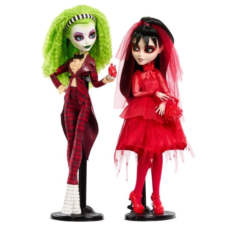 Monster High x Beetlejuice Beetlejuice Skullector Beetlejuice Wedding Exclusive Two-Pack Gallery Image 5