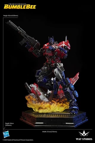 Transformers: Bumblebee Optimus Prime & Bumblebee Limited Edition Mini Statue Set Gallery Image 15