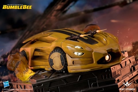 Transformers: Bumblebee Optimus Prime & Bumblebee Limited Edition Mini Statue Set Gallery Image 14