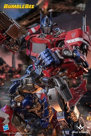 Transformers: Bumblebee Optimus Prime & Bumblebee Limited Edition Mini Statue Set Gallery Image 12