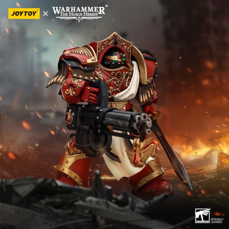 Warhammer: The Horus Heresy Blood Angels Crimson Paladin with Iliastus Assault Cannon 1/18 Scale Action Figure Gallery Image 8