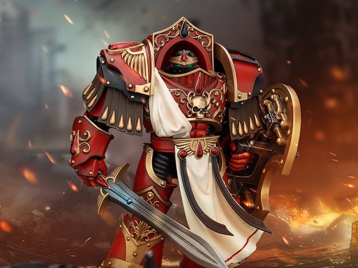 Warhammer: The Horus Heresy Blood Angels Crimson Paladin 1 1/18 Scale Action Figure Gallery Image 1